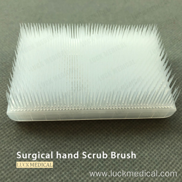 Disposable Medical Scrub Brush/Sponge With Nail Cleaner